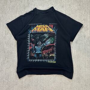 Vintage Y2K Style Mega Man Graphic Tee T-Shirt